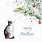 Christmas Cat Watercolor