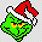 Christmas Pixel Art Grinch