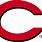 Cincinnati Reds C Logo