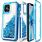 Clear Blue iPhone 12 Pro Max Case
