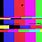 Color TV Screen Glitch