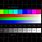 Color Test Pattern for Monitor