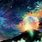 Colorful Galaxy Desktop Background