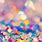 Colorful Glitter iPhone Wallpaper