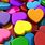 Colorful Hearts iPhone Wallpaper