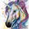 Colorful Unicorn Painting