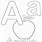 Coloring Pages with Letter A