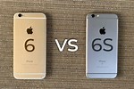 Compare iPhone 6 and 6s