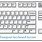 Computer Keyboard Chart