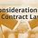 Consideration Contract Law