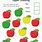 Counting Apples Worksheet