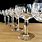 Crystal Champagne Coupe Glasses