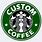 Custom Starbucks Logo