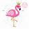 Cute Flamingo SVG
