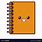 Cute Notebook Cartoon