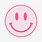 Cute Pink Smiley-Face