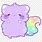 Cute Rainbow Chibi Cat