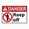 Danger Keep Off Sign