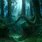 Dark Gothic Forest Art