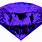 Dark Purple Diamond