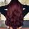 Dark Ruby Red Hair Color