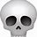 Dead Skull Emoji iPhone