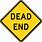 Dead-End Sign Clip Art