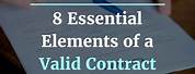Definition of Valid Contract