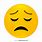 Depressed Emoji Face