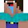 Derp Steve Minecraft Skin