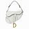Dior Saddle Bag White