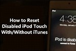 Disabled iPod Touch Reset
