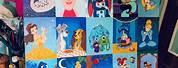 Disney Characters Paintings On Canvas