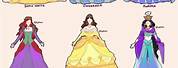 Disney Princess Dress Drawing