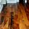 Distressed Dark Wood Floors