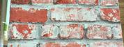 Distressed Red Brick Wallpaper