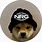 Dog with NRG Hat