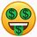 Dollar Sign Emoji Face