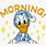 Donald Duck Good Morning