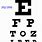 Dot Eye Chart Test