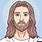 Drawing of Jesus Face