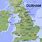 Durham On UK Map