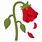 Dying Rose Emoji