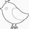 Easy Bird Coloring Pages