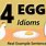 Egg Idioms