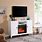 Electric Fireplaces with Heaters TV Stands