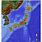 Elevation Map of Japan