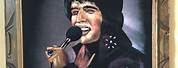Elvis Black Velvet Painting Collectible