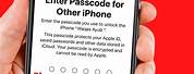 Enter Old Passcode iPhone