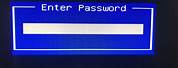 Enter Password Box